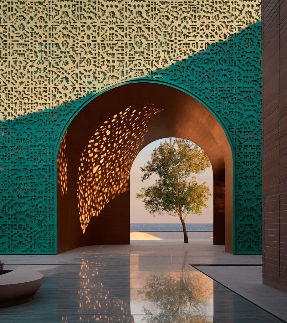 Mashrabiya, reinterpreted.